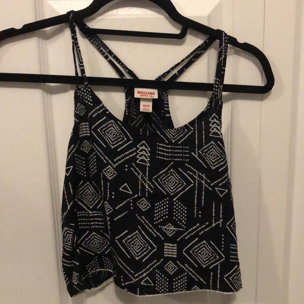 Aztec crop top
